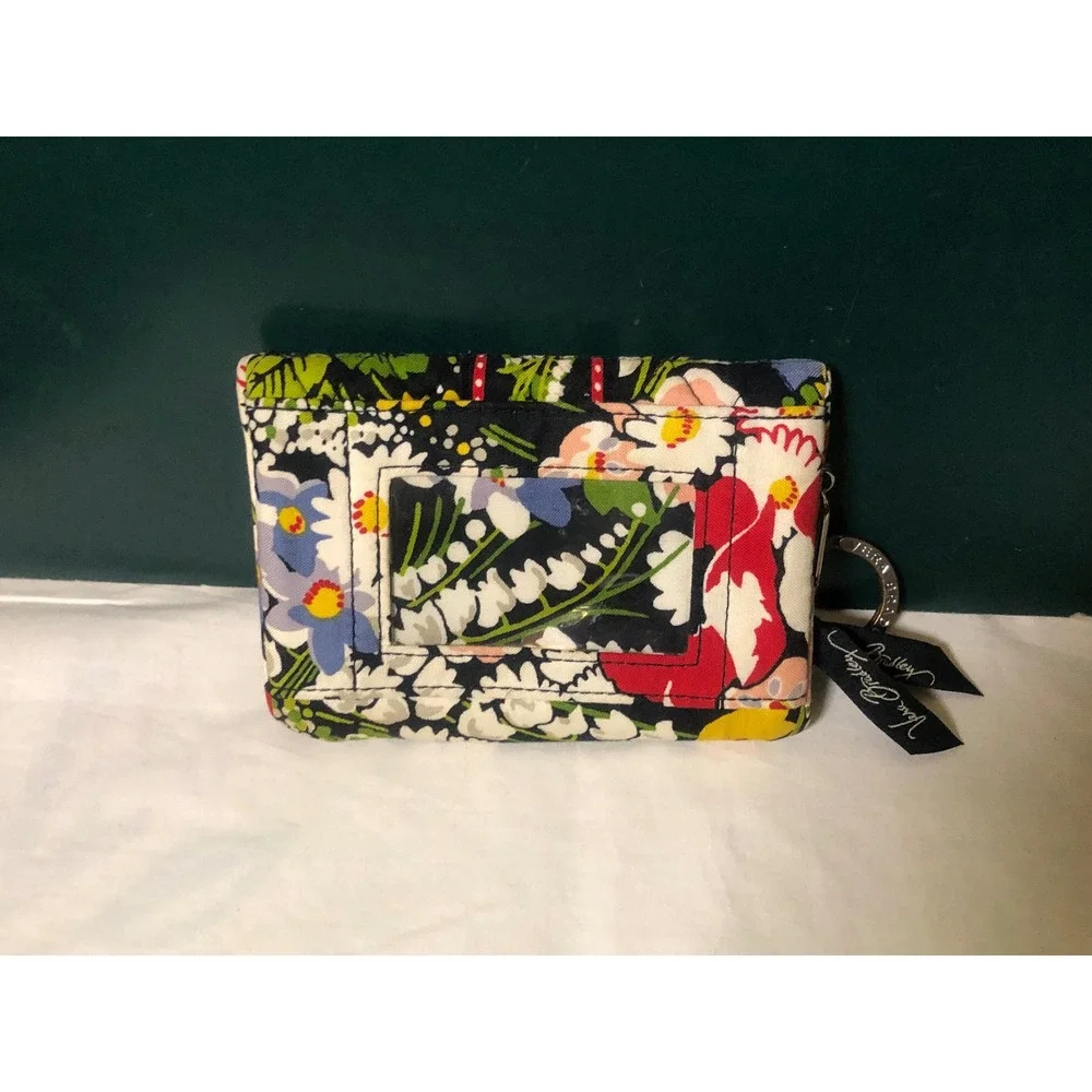 Vera Bradley Poppy Fields Kisslock Wallet